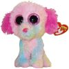 TY Beanie Boos - LOVESY the Pastel Rainbow Dog (Regular Size - 6 inch) (Mint)