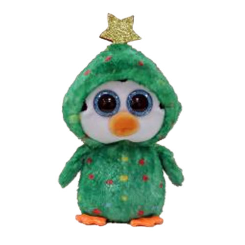 TY Beanie Boos - NOEL the Christmas Tree Penguin (Regular Size - 6 inch
