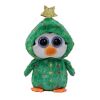 TY Beanie Boos - NOEL the Christmas Tree Penguin (Regular Size - 6 inch) (Mint)