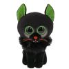 TY Beanie Boos - OLEANDER the Halloween Kitty Cat (Regular Size - 6 inch) (Mint)