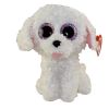 TY Beanie Boos - PIPPIE the White Bichon Dog (Regular Size - 6 inch) (Mint)