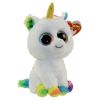 TY Beanie Boos - PIXY the Unicorn (Rainbow Eyes) (Regular Size - 6 inch) *1st Version* (Mint)