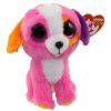 TY Beanie Boos - PRECIOUS the Pink Dog (Regular Size - 6 inch) (Mint)