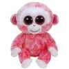 TY Beanie Boos - RUBY the Pink Monkey (Regular Size - 6 inch) (Mint)