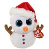 TY Beanie Boos - SCOOP the Snowman (Regular Size - 6 inch) (Mint)