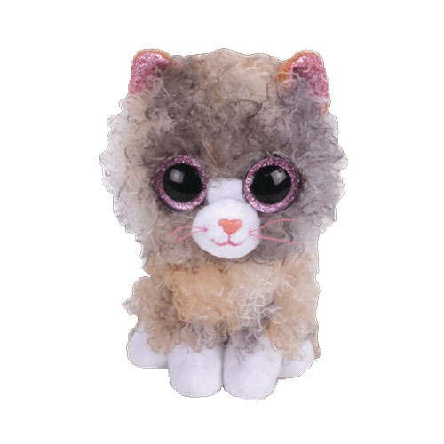 TY Beanie Boos - SCRAPPY the Curly Haired Cat (Regular Size - 6 inch ...