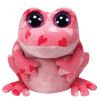 TY Beanie Boos - SMITTEN the Pink Frog (Regular Size - 6 inch) (Mint)