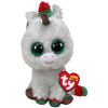 TY Beanie Boos - SNOWFALL the Unicorn (Regular Size - 6 inch) (Mint)