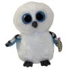 TY Beanie Boos - SPELLS the White Owl (Solid Color Eyes - 6 inch) (Mint)