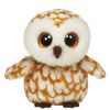 TY Beanie Boos - SWOOPS the Brown Owl (Regular Size - 6 inch) (Mint)