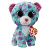 TY Beanie Boos - SYDNEY the Blue Leopard (Regular Size - 6 inch) (Mint)