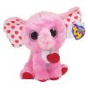 TY Beanie Boos - TENDER the Pink Elephant (Regular Size - 6 inch) (Mint)