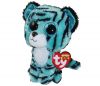 TY Beanie Boos - TESS the Teal Tiger (Regular Size - 6.5 inch) (Mint)