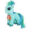 TY Beanie Boos - TOPAZ the Blue Horse (Regular Size - 6 inch) (Mint)