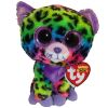 TY Beanie Boos - TRIXIE the Rainbow Leopard (Regular Size - 6 inch) (Mint)