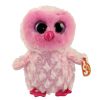 TY Beanie Boos - TWIGGY the Pink Owl (Regular Size - 6 inch) (Mint)