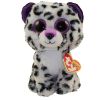 TY Beanie Boos - VIOLET the Leopard (Regular Size - 6 inch) (Mint)