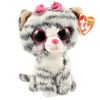 TY Beanie Boos - WILLOW the Gray Tabby Cat (Regular Size - 6 inch) (Mint)