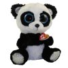 TY Beanie Boos - BAMBOO the Panda (Blue Glitter Eyes - Silver Feet) (Medium Size - 9 inch) (Mint)