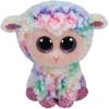 TY Beanie Boos - DAFFODIL the Rainbow Lamb (Medium Size - 9 inch) (Mint)