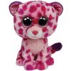 TY Beanie Boos - GLAMOUR the Pink Leopard (Medium Size - 9 inch) (Mint)