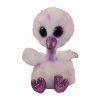 TY Beanie Boos - KENYA the Purple Ostrich (Glitter Eyes) (Medium Size - 9 inch) (Mint)