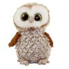 TY Beanie Boos - PERCY the Brown Owl (Glitter Eyes) (Medium Size - 9 inch) (Mint)