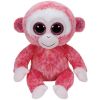 TY Beanie Boos - RUBY the Pink Monkey (Medium Size - 9 inch) (Mint)