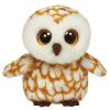 TY Beanie Boos - SWOOPS the Brown Owl (Medium Size - 9 inch) (Mint)