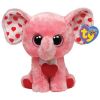 TY Beanie Boos - TENDER the Pink Elephant (Medium Size - 9 inch) (Mint)