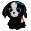 TY Beanie Boos - TRACEY the Black & White Dog (Medium Size - 8 inch) (Mint)