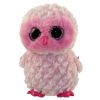 TY Beanie Boos - TWIGGY the Pink Owl (Medium Size - 9 inch) (Mint)