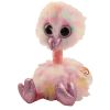 TY Beanie Boos - AVERY the Pink Ostrich (Glitter Eyes) (LARGE Size - 17 inch) (Mint)