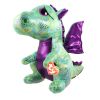 TY Beanie Boos - CINDER the Dragon (LARGE Size - 17 inch) (Mint)
