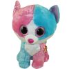 TY Beanie Boos - FIONA the Blue & Pink Cat (Jumbo Size - 17 inch)cl) (Mint)
