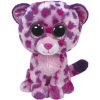 TY Beanie Boos - GLAMOUR the Pink Leopard (LARGE Size - 17 inch) (Mint)