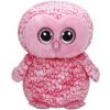 TY Beanie Boos - PINKY the Pink Owl (LARGE Size - 17 inch)