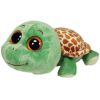 TY Beanie Boos - SANDY the Green Turtle (Round Feet) (LARGE Size - 17 inch) (Mint)