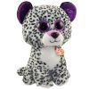 TY Beanie Boos - VIOLET the Leopard (Glitter Eyes) (LARGE Size - 17 inch) (Mint)