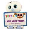 TY Beanie Boos - Peek-A-Boos - OMAR the Owl (15 inch - Tablet Holder) (Mint)