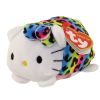 TY Beanie Boos - Teeny Tys Stackable Plush - HELLO KITTY (Rainbow Leopard) (4 inch) (Mint)