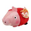 TY Beanie Boos - Teeny Tys Stackable Plush - Peppa Pig - PEPPA PIG (4 inch) (Mint)