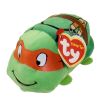 TY Beanie Boos - Teeny Tys Stackable Plush - TMNT - MICHELANGELO (4 inch) (Mint)