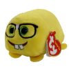 TY Beanie Boos - Teeny Tys Stackable Plush - Emoji - DORK (4 inch) (Mint)