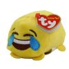 TY Beanie Boos - Teeny Tys Stackable Plush - Emoji - HAPPY (4 inch) (Mint)