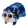 TY Beanie Boos - Teeny Tys Stackable Sequin Plush - PAYTON the Penguin (4 inch) (Mint)