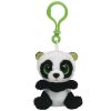 TY Beanie Boos - BAMBOO the Panda (Plastic Key Clip - 3 inch) (Mint)