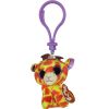 TY Beanie Boos - DARCI the Giraffe (Plastic Key Clip - 3 inch) (Limited Edition) (Mint)