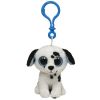 TY Beanie Boos - FETCH the Dalmatian Dog (Plastic Key Clip - 3 inch) (Mint)