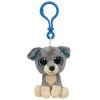 TY Beanie Boos - SCRAPS the Dog (Plastic Key Clip - 3 inch) (Mint)